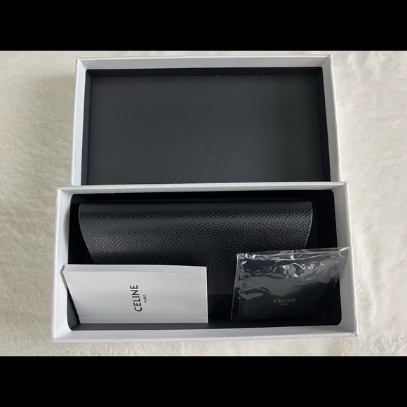 Celine Paris Havana Brown Sunglasses Aviator Style Frames Made in Italy Chic - Picture 9 of 10